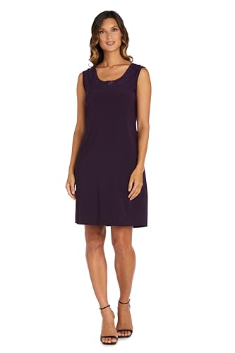 Plus Size R&M Richards Mesh Inset Dress with Jacket